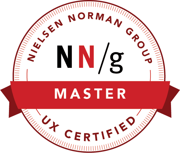 NNg UX Master Certified